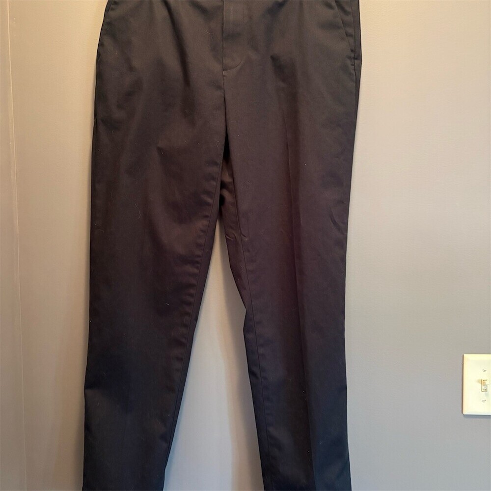 Brooks Brothers Advantage Chino Pants Mens 36x32 Navy Blue Straight Leg